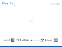 Tablet Screenshot of blueskyoutfitter.com